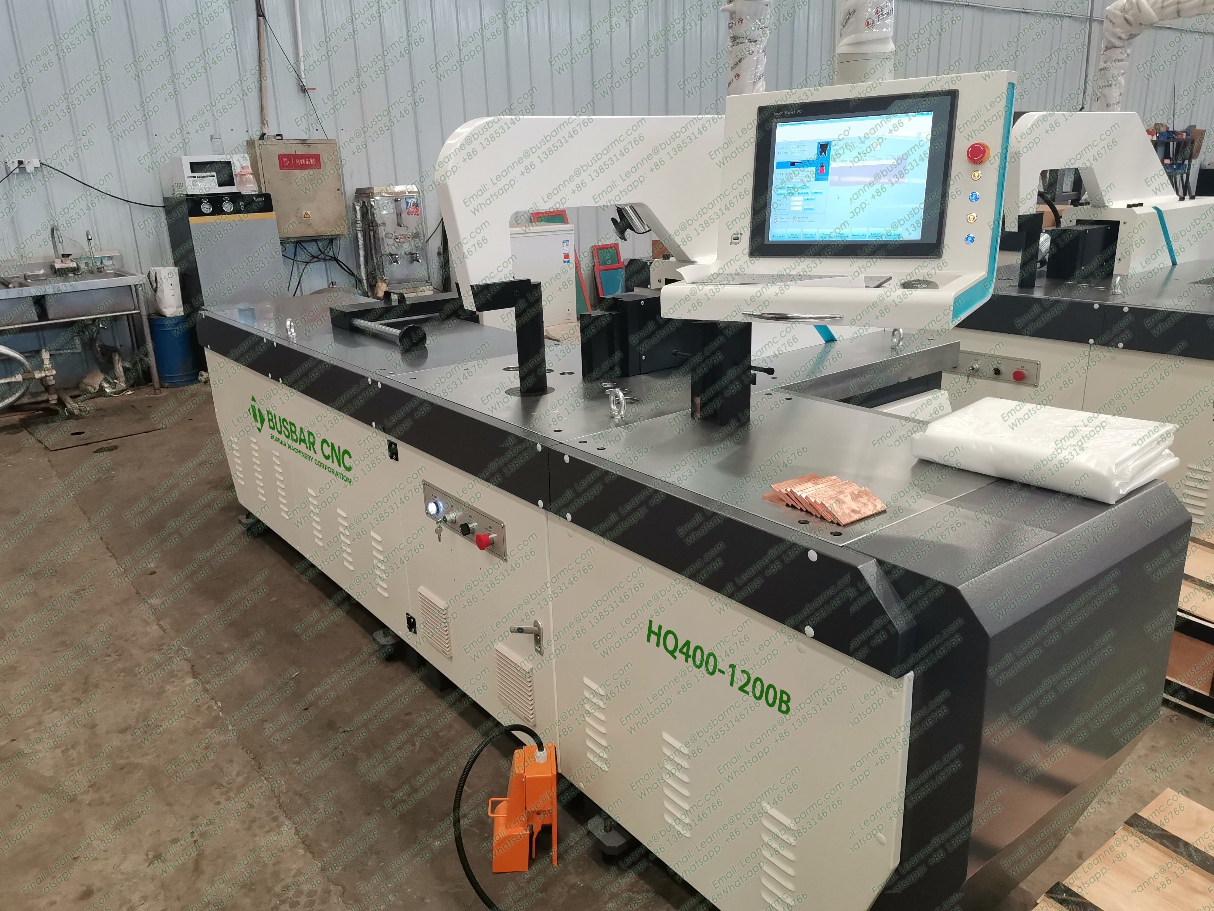 Machine de pliage de barres de cuivre CNC