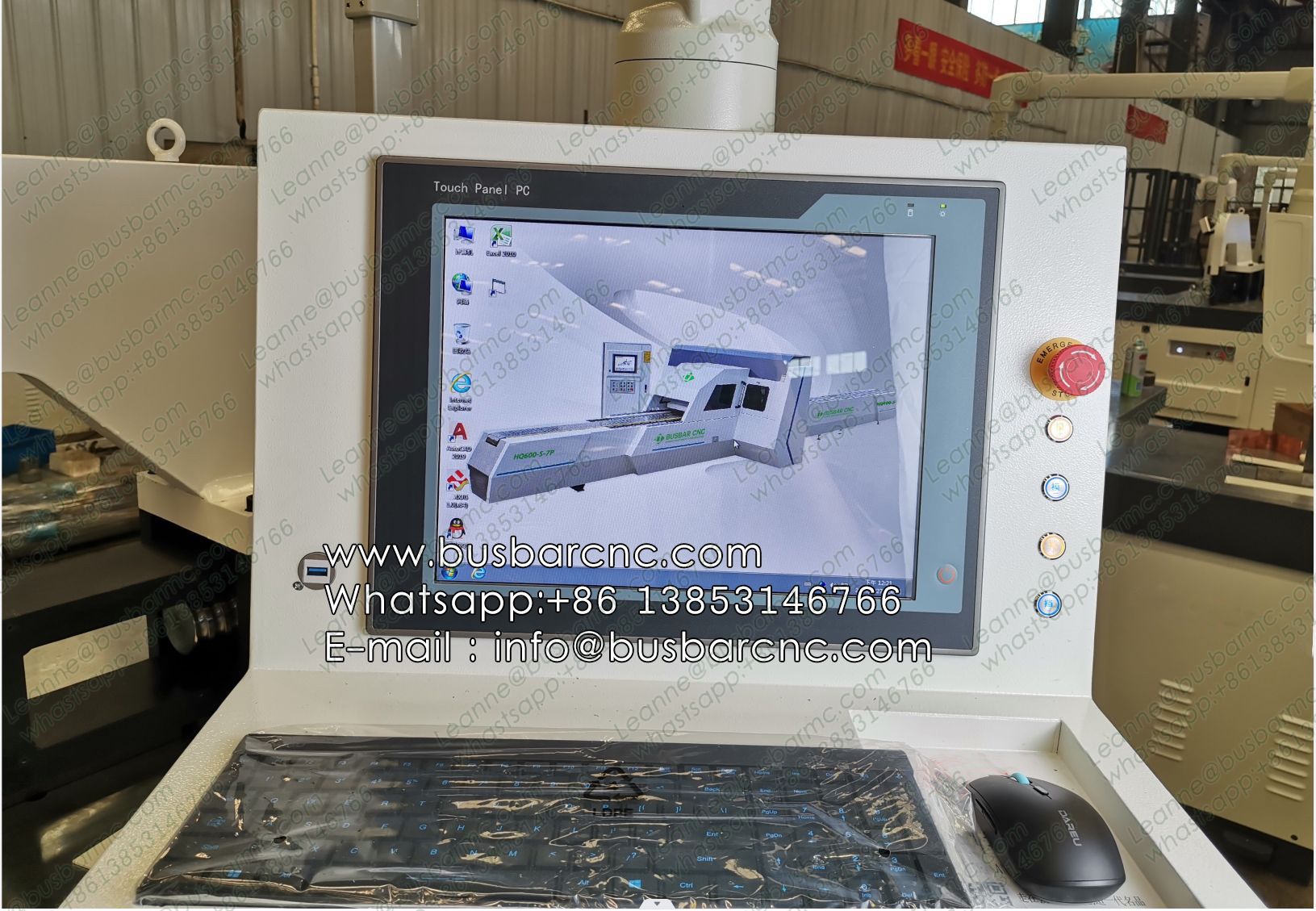 Machine busbar pour tableaux électriques