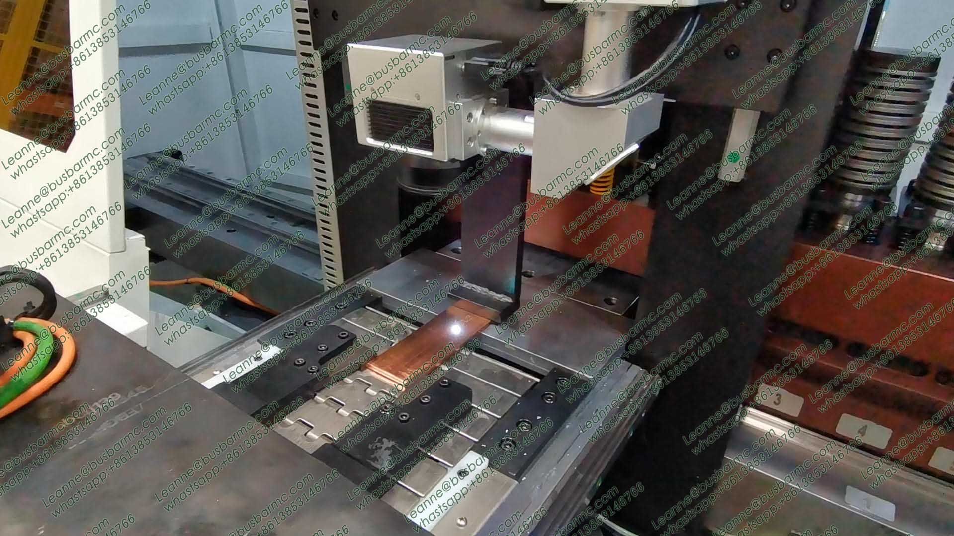 Machine de marquage laser pour barres de cuivre