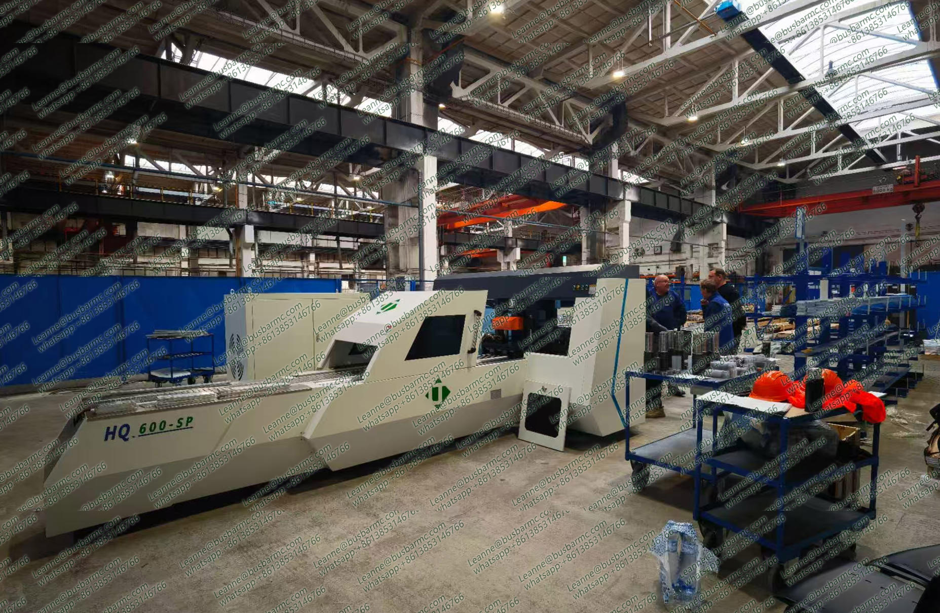 Instalación de Punzonadoras y Cizallas CNC para Bu