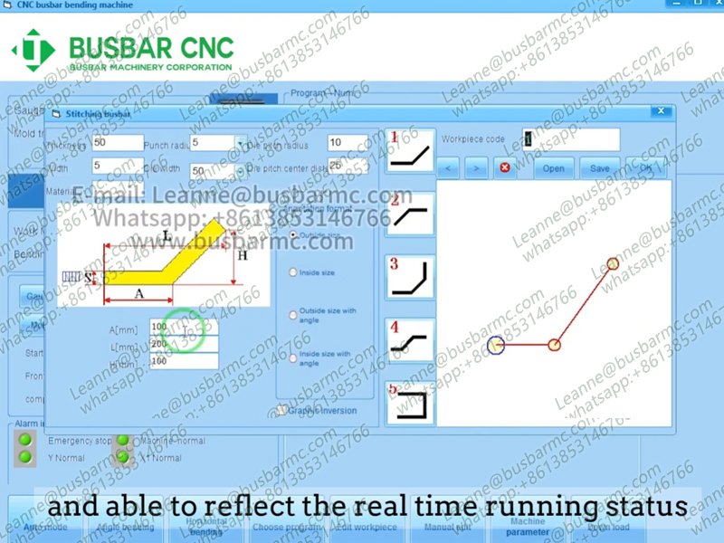 dobladora de pletinas de cobre industrial